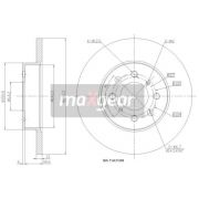 Слика 1 на кочионен диск MAXGEAR 19-0988