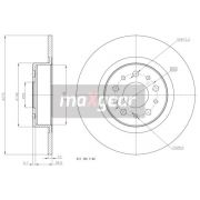 Слика 1 $на Кочионен диск MAXGEAR 19-0992