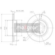 Слика 2 на кочионен диск MAXGEAR 19-1016MAX