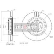 Слика 1 на кочионен диск MAXGEAR 19-1027