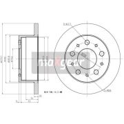 Слика 1 на кочионен диск MAXGEAR 19-1066