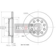 Слика 1 $на Кочионен диск MAXGEAR 19-1219