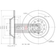 Слика 1 $на Кочионен диск MAXGEAR 19-1228