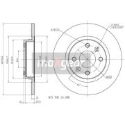 Слика 1 $на Кочионен диск MAXGEAR 19-1234