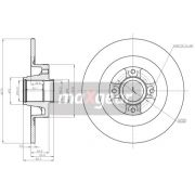 Слика 1 на кочионен диск MAXGEAR 19-1279