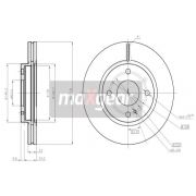 Слика 2 на кочионен диск MAXGEAR 19-1288MAX