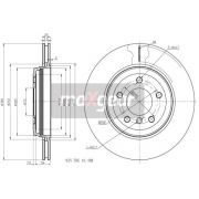 Слика 1 на кочионен диск MAXGEAR 19-1311