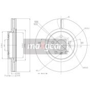 Слика 1 $на Кочионен диск MAXGEAR 19-1328