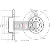 Слика 1 на кочионен диск MAXGEAR 19-1334