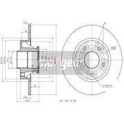 Слика 1 на кочионен диск MAXGEAR 19-1834