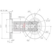 Слика 2 на кочионен диск MAXGEAR 19-1844MAX