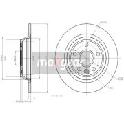 Слика 1 на кочионен диск MAXGEAR 19-1853