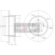 Слика 1 $на Кочионен диск MAXGEAR 19-1864