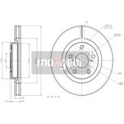 Слика 1 на кочионен диск MAXGEAR 19-1866