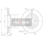 Слика 1 $на Кочионен диск MAXGEAR 19-1868