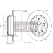 Слика 1 на кочионен диск MAXGEAR 19-1879