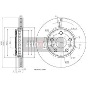 Слика 1 на кочионен диск MAXGEAR 19-2002