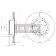 Слика 1 $на Кочионен диск MAXGEAR 19-2021