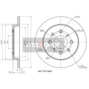 Слика 1 $на Кочионен диск MAXGEAR 19-2228