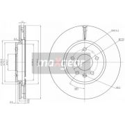 Слика 1 на кочионен диск MAXGEAR 19-2229