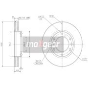 Слика 1 $на Кочионен диск MAXGEAR 19-2231