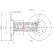 Слика 1 на кочионен диск MAXGEAR 19-2232MAX