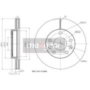 Слика 1 на кочионен диск MAXGEAR 19-2236