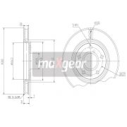 Слика 1 на кочионен диск MAXGEAR 19-2274