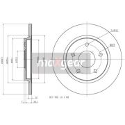 Слика 1 на кочионен диск MAXGEAR 19-2275