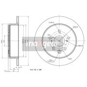 Слика 1 на кочионен диск MAXGEAR 19-2278