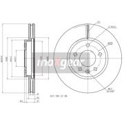 Слика 1 на кочионен диск MAXGEAR 19-2332