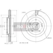 Слика 1 на кочионен диск MAXGEAR 19-2445