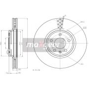 Слика 1 $на Кочионен диск MAXGEAR 19-2447