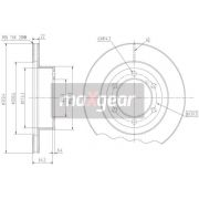 Слика 1 $на Кочионен диск MAXGEAR 19-2549