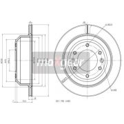 Слика 1 $на Кочионен диск MAXGEAR 19-3190