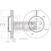 Слика 1 $на Кочионен диск MAXGEAR 19-3340