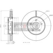 Слика 1 $на Кочионен диск MAXGEAR 19-3352