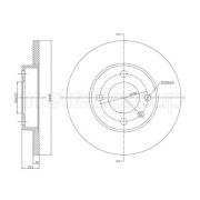 Слика 1 на кочионен диск METELLI 23-0053