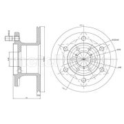 Слика 1 на кочионен диск METELLI 23-0079