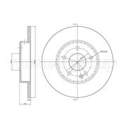 Слика 1 $на Кочионен диск METELLI 23-0313C