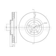 Слика 1 на кочионен диск METELLI 23-0338