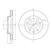 Слика 1 на кочионен диск METELLI 23-0347