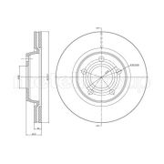 Слика 1 на кочионен диск METELLI 23-0468C