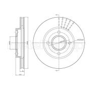 Слика 1 на кочионен диск METELLI 23-0476C