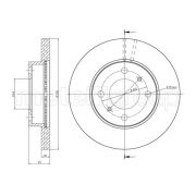 Слика 1 $на Кочионен диск METELLI 23-0505C