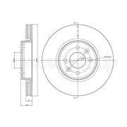 Слика 1 на кочионен диск METELLI 23-0517C