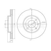 Слика 1 на кочионен диск METELLI 23-0569C