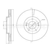 Слика 1 на кочионен диск METELLI 23-0593C