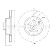 Слика 1 на кочионен диск METELLI 23-0602C