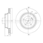 Слика 1 на кочионен диск METELLI 23-0625C